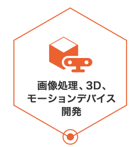 画像処理、3D、モーションデバイス開発